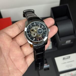 TISSOT T-CLASSIC OPEN DIAL 7A BLACK AUTOMATIC
