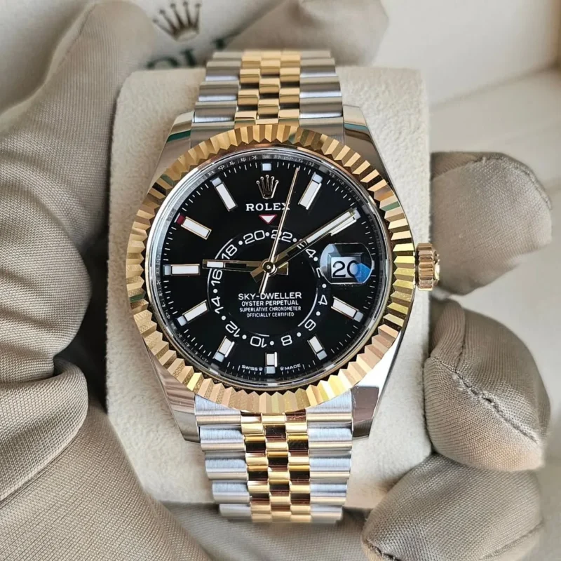 ROLEX SKY DWELLER ORIGINAL BLACK DIAL