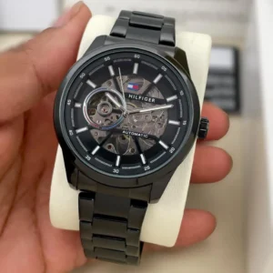 TOMMY HILFIGER 7AA PREMIUM AUTOMATIC BLACK
