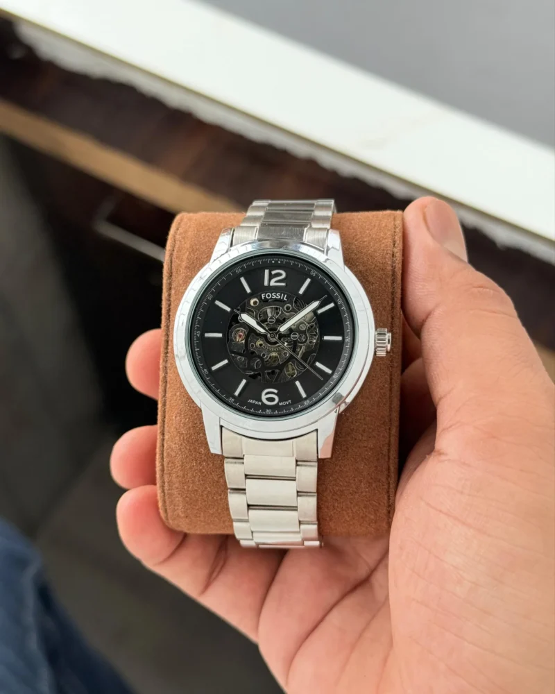 FOSSIL HERITAGE AUTOMATIC STAINLESS STEEL 7AA PREMIUM