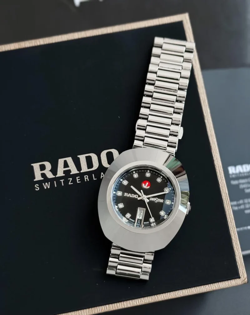 RADO DAY & DATE BLACK DIAL 7AAA PREMIUM AUTOMATIC