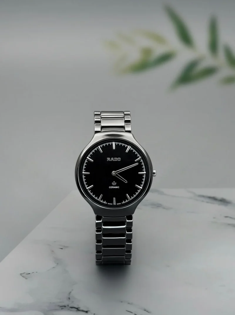 RADO JUBILE TRUE ROUND 7A BLACK CERAMIC