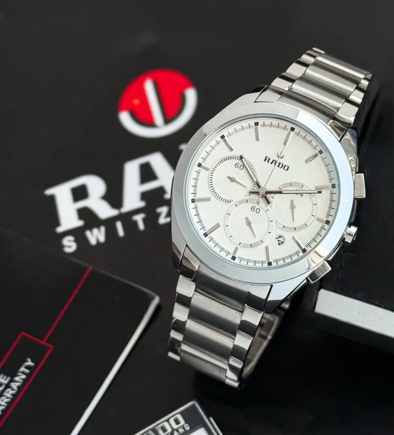 RADO BACK STEEL QUARTZ MOVEMENT 7AA PREMIUM