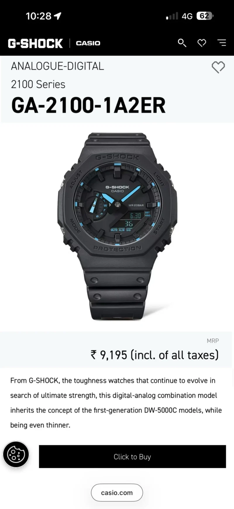 1000052774.webp G SHOCK CASIO OAK 7AA PREMIUM AUTOMATIC BLACK