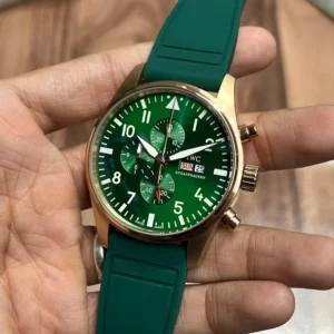 IWC SCHAFFGAUSEN PILOT’S IW389401 7AA PREMIUM GREEN