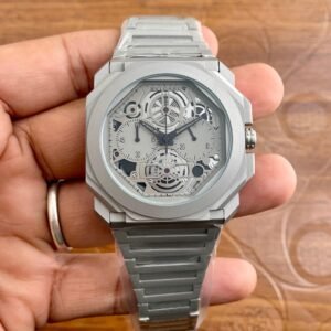 Bvlgari Chronograph Grey Met