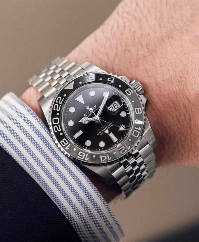 Rolex GMT II Silver