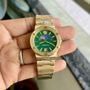 VERSACE SWISS STEEL ANALOGUE