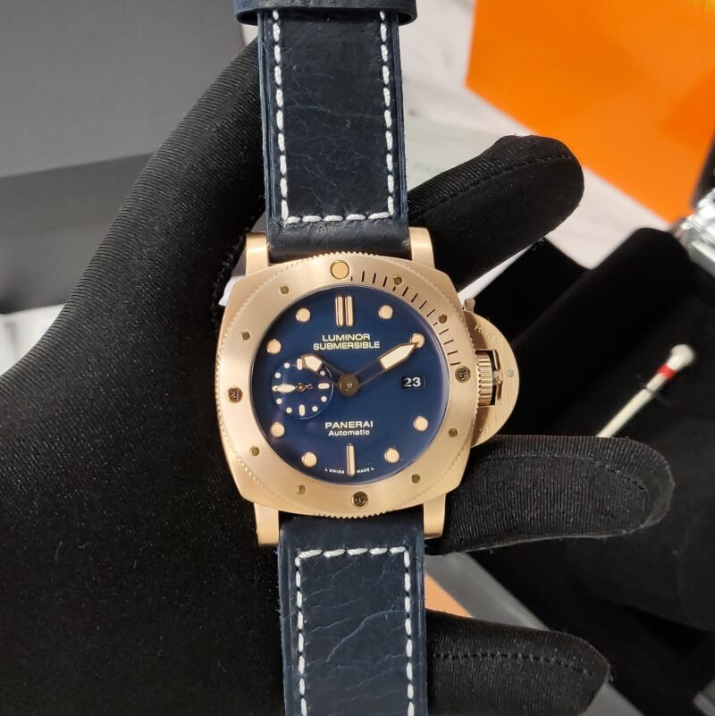 Luminor Panerai Submersible Bronzo Blu Abisso