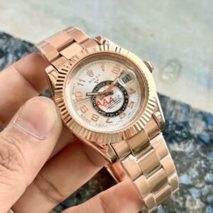 Rolex Stainless Steel Champagne