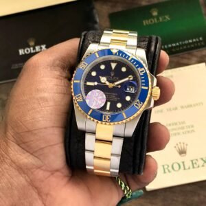 Rolex Submariner Two Tone Blue Dial