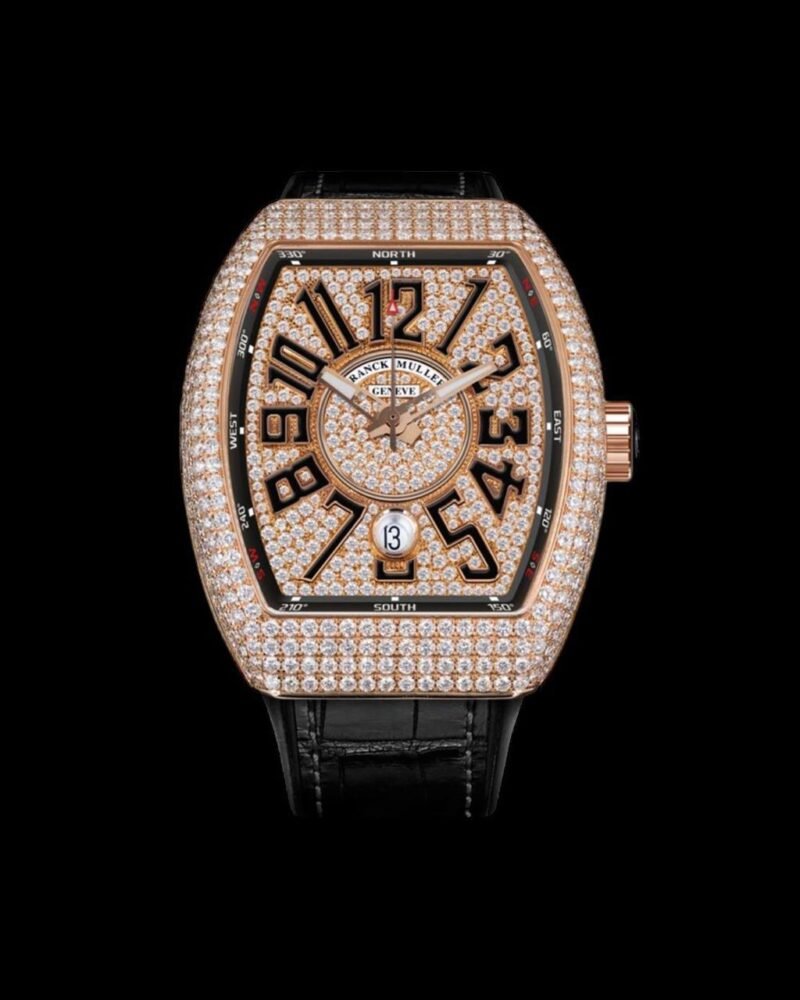 Franck Muller Rose Gold Diamond