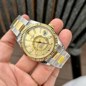 Rolex Stainless Steel And Yellow