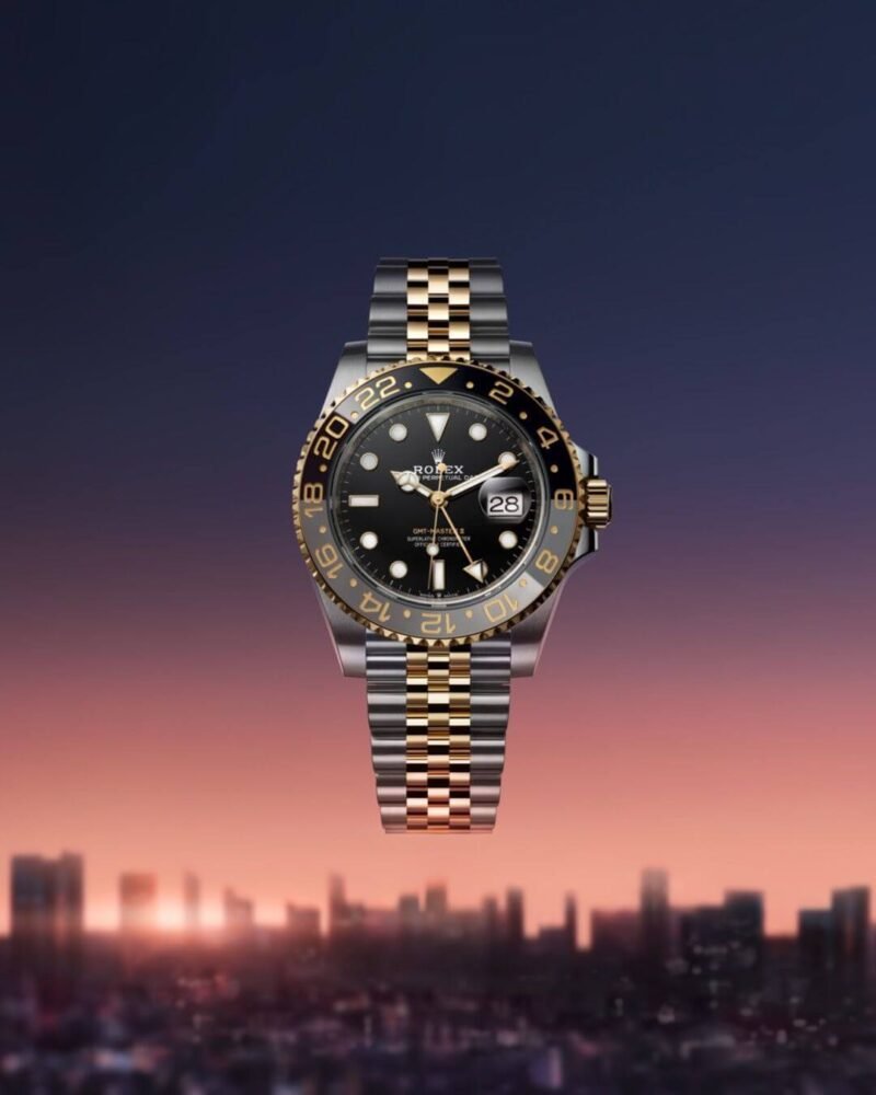 Rolex GMT Master 2 Golden Silver edition