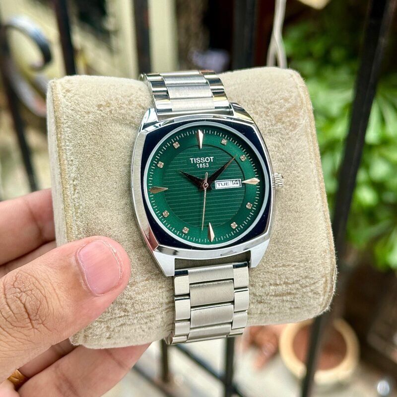 Tissot Gentleman Day- Date Green dial