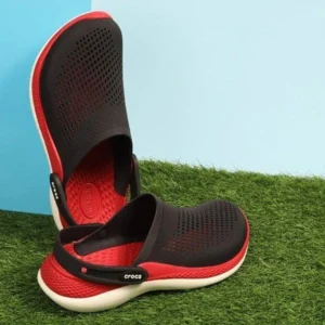 Premium Crocs 360 Literide Black Red (TC104)