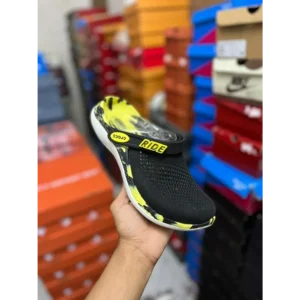 Premium Crocs 360 LiteRide Black Yellow (HS83)