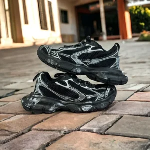 Classy Balenciaga 3XL Beast Mode Black Sneakers for Men (SW4746)