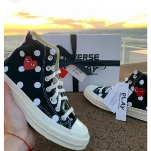 Trendy Converse X Cdg Play Chuck Taylor All Star Shoes for Men (GF190)