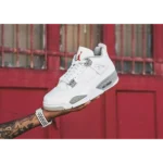 Imported Air Jordan 4 White Oreo Shoes for Men (AME266)