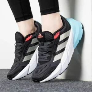 Stylish Adidas Adistar Turbo Black Blue Shoes for Men (SW4820)