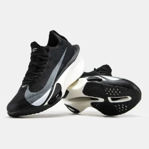 Premium Nike Air Zoom Alphafly 3 Black Shoes for Men (BS313)