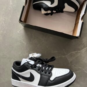 Nike Air Jordan Cut Low Sneaker Black & White Men's Shoes