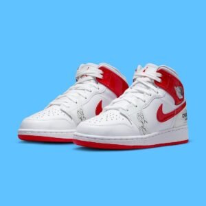 Imported Nike Air Jordan 1 Mid Rookie Season Shoes for Men (BS310)