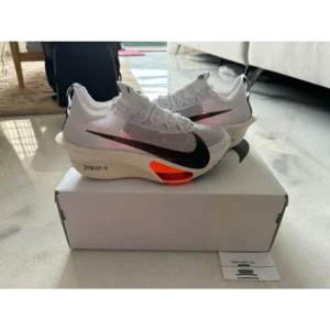 Premium Nike Zoom Alphafly 3 White Shoes for Men (BS312)