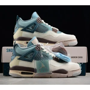 Trendy Air Jordan Retro 4 Snorlax Semi UA Quality with Og Box (GF174)