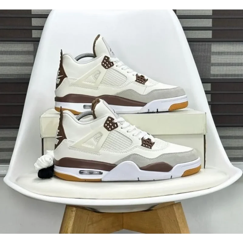 2cf76c0e18bee347775a3e640683f565.webp Superb Nike Air Jordan 4 Mocha Shoes for Men (SL4567)