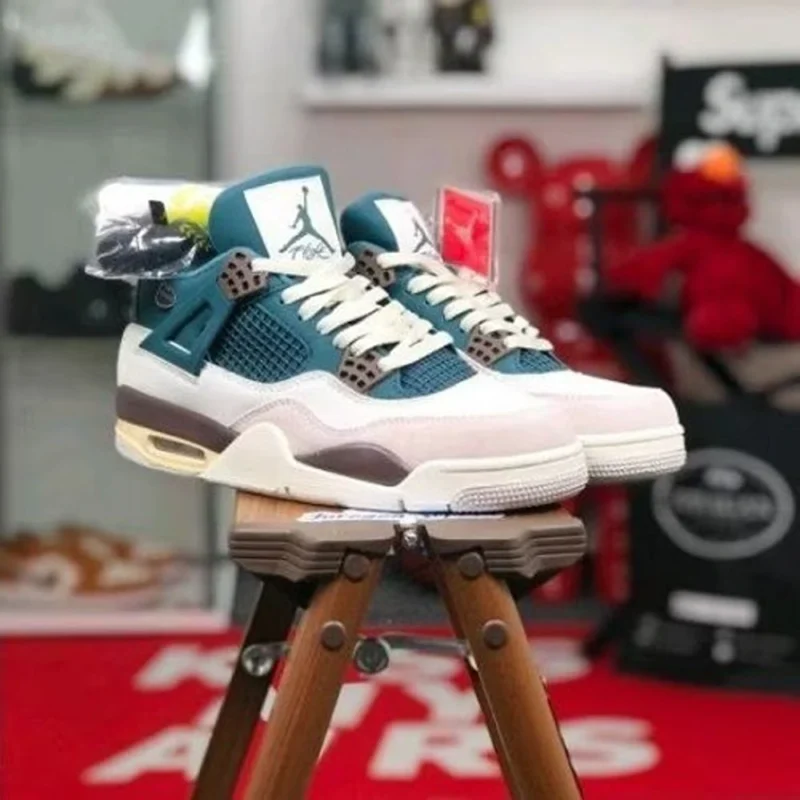 Trendy Air Jordan Retro 4 Snorlax Shoes for Men (GF166)