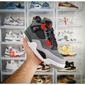 Trendy Jordan Retro 4 Infrared Shoes for Men (GF165)