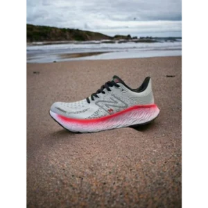 Classy New Balance Fresh Foam 1080 V12 Grey Red Shoes for Men (SOH62)