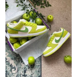 Premium Nike SB Dunk Low Green Apple Shoes for Men (HOF79)