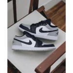 Premium Air Jordan 1 Low Shadow Toe Shoes for Men (AME296)