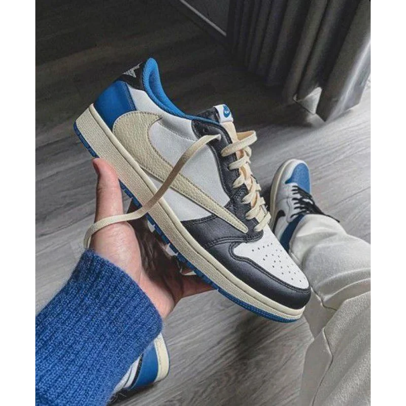 Premium Nike Air Jordan Retro 1 Low Fragment Semi UA Shoes for Men (AME278)