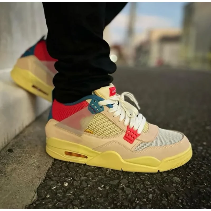 Superb Jordan 4 Retro Union Guava Ice Shoes for Men (SL4518)