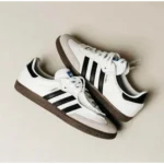 Imported Adidas Samba White Black Shoes for Men (AME270)