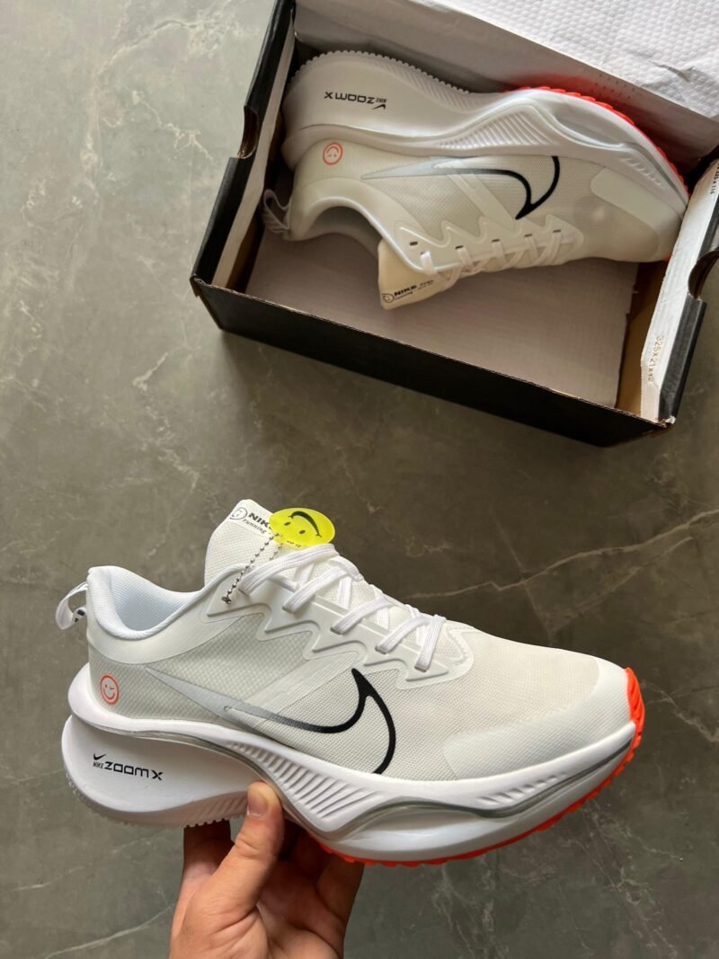 Branded Nike Zoom Smiley 2024 First Copy Shoes (White)
