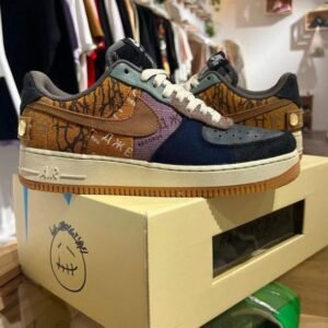 Nike Airforce 1 x Travis Scott Cactus Jack Semi UA Men Shoes First Copy Shoes