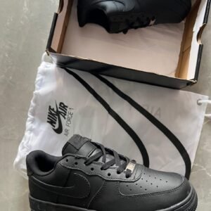 Nike Half Airforce UA Unisex Shoes with Carry Bag (Black)