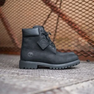 Trendy Timberland Long Black Boots without Og Box (HS37)