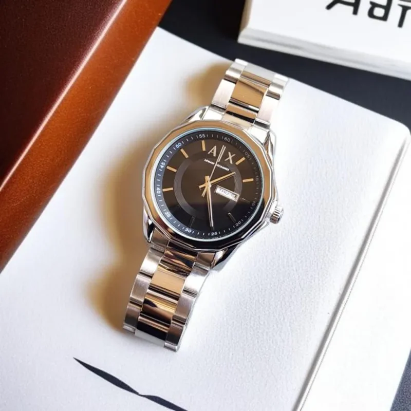 Armani Exchange Watch Gun Metal For Men (SW2035)