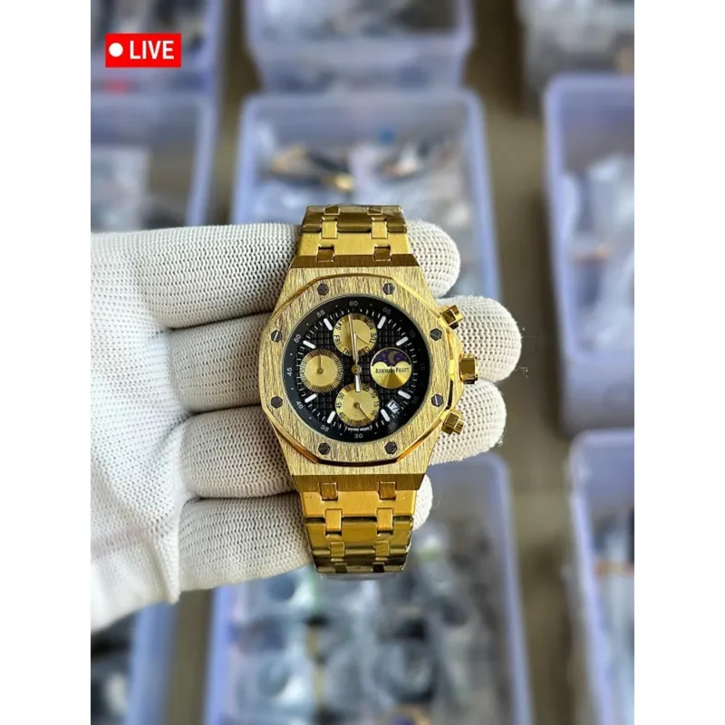 Audemars Piguet Watch Royal Oak chronograph For Men (SW2124)