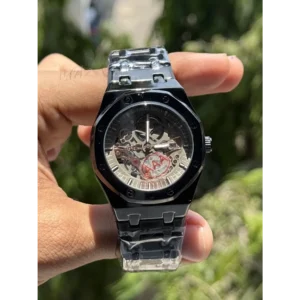 Audemars Piguet Watch Royal Oak Full Black Quartz For Men (SUP273)