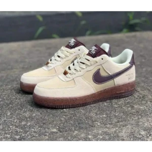 Superb Nike Air Force 1 Low Coffee Shoes for Men (SL4492)