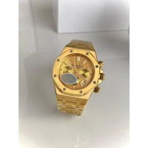 Men Trendy Audemars Piguet Watch, Gold (SG-507)