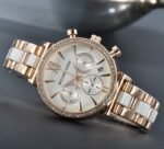 Michael Kors Watch With Working Chronograph for Women Watch (SG-104)