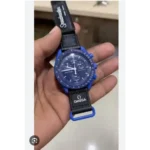 Omega Moon Watch Swiss Royal Blue For Men (CS187)
